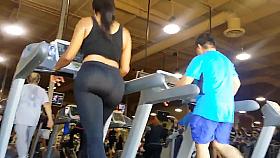 JOM: Extremely Fat Ass on Treadmill!!!! regular motion