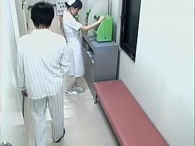 Japanese naughty nurse gets a hardcore surprise fuck