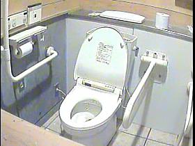 The public toilet bowl that had so many amateur sitting on