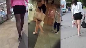 legs and butts in public compilation 2