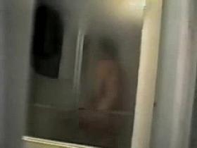 Mommy masturbating in shower