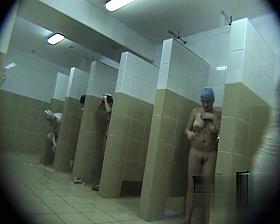 Hidden cameras in public pool showers 734
