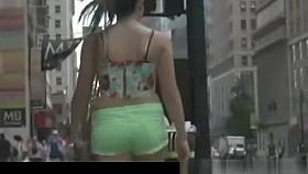 Teen Asses in tight shorts