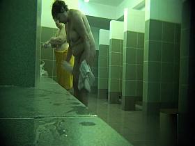 Hidden cameras in public pool showers 835