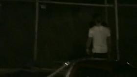 Candid voyeur video with babe pissing in the street