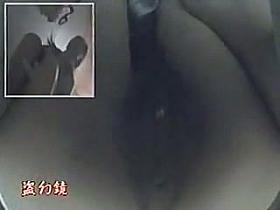 Spy cam in toilet records amateur pissing and pooping
