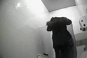 Public toilet spycam
