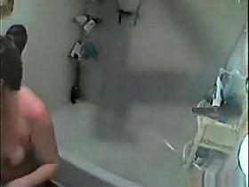 Sexy Nadia showers
