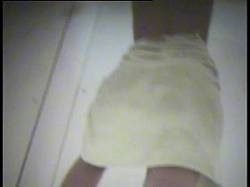 The perfect view of the perfect changing room ass on the cam