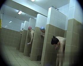 Hidden cameras in public pool showers 395