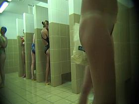 Hidden cameras in public pool showers 939
