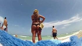 Sexy view on beach 2014