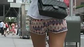 Sexy Walk in Shorts