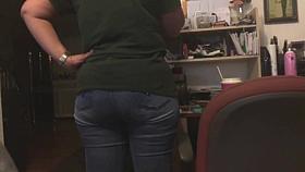 WIFEY ASS IN TIGHT JEANS