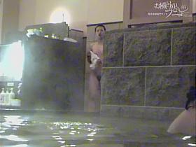 Asian hairy pussies spied on the shower room spy cam 03037