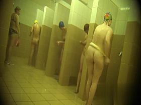Hidden cameras in public pool showers 443