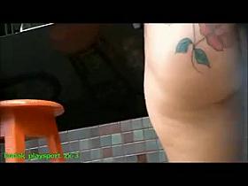 big ass tattoo beach Brazil