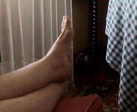 wife's feet