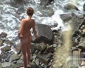 Nude Beach. Voyeur Video 313