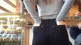 swedish ass in jeans - Voyeur