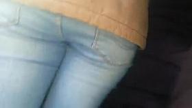 spy sexy teens jeans ass in bus romanian