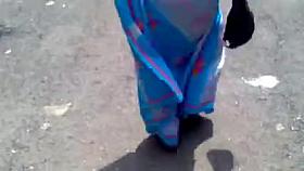 Indian Aunty Ass in Saree