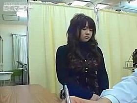Cute japanese girl checkup