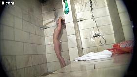 Hot Russian Shower Room Voyeur Video 9