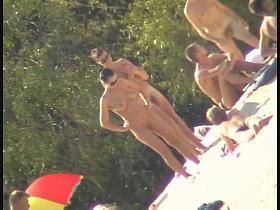 Nude beach fit girl voyeur video craze for download