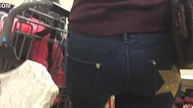 Candid Star Young Latina Booty Jeans In 1080pHD