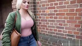 Bigtits Katy gets fuck by a hunk vouyer