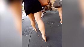 lovely teen ass and legs