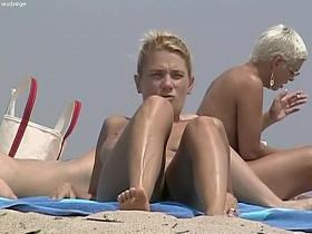 Beach nudity with all kinds of naked tramps being caught on hidden cam