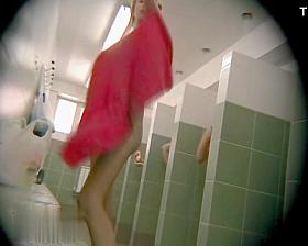 Hidden cameras in public pool showers 751