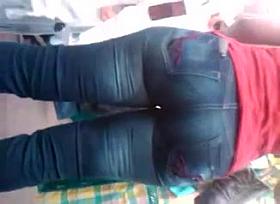 Spanish Bubble Ass In Tight Jeans