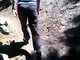 Ass Hike Candid - Submitted by Friend for Posting