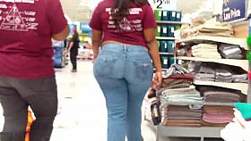 Huge Wide BBW Donk In Tight Jeans