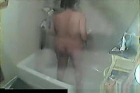 Teen in Shower