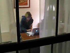 Wife Through Window