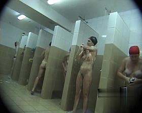 Hidden cameras in public pool showers 1054