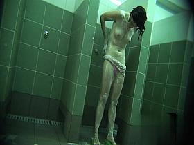 Hidden cameras in public pool showers 456