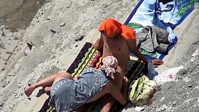 Two Nude Beach Couples Handjobs Voyeur Serie 23