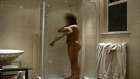indian punjabi wife susan from gurgaon in shower