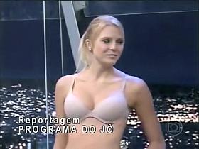 Amateurs model bras and panties on Spanish TV