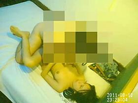 Tiny Asian sweetie caught having sex on hidden cam