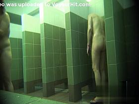 Hidden cameras in public pool showers 757