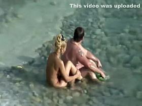 Decision to get naked on a beach