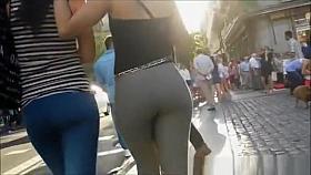 Nice big ass in tight pants