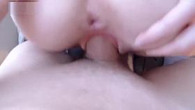 Creampie in my pussy doggystyle POV
