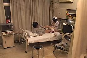 Busty kinky nurse rides for cum in Japanese sex video